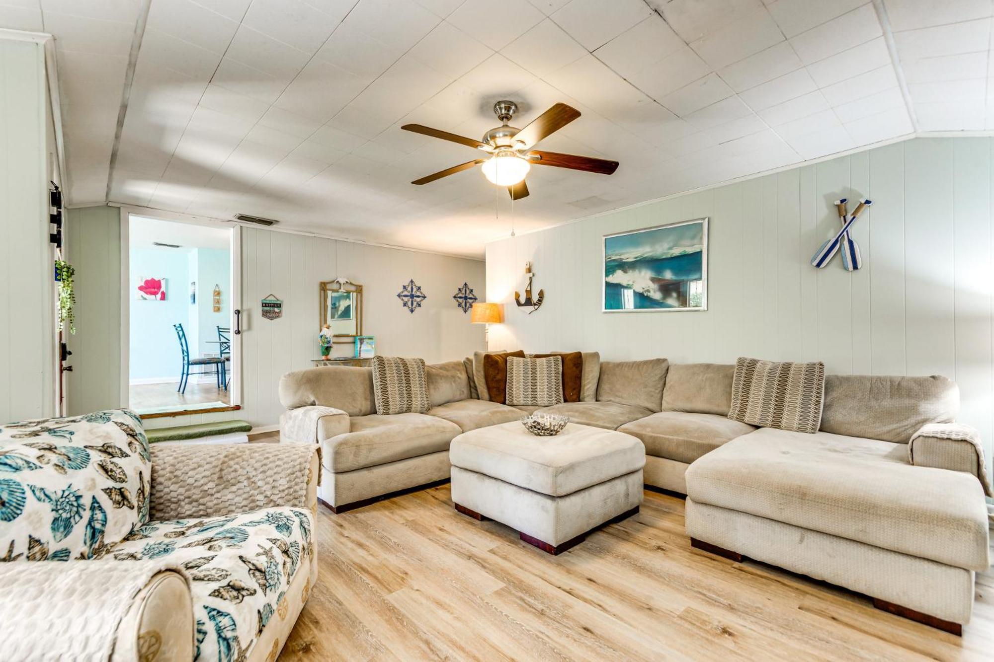 Fort Walton Coastal Retreat With Yard Walk To Beach Fort Walton Beach Exteriör bild