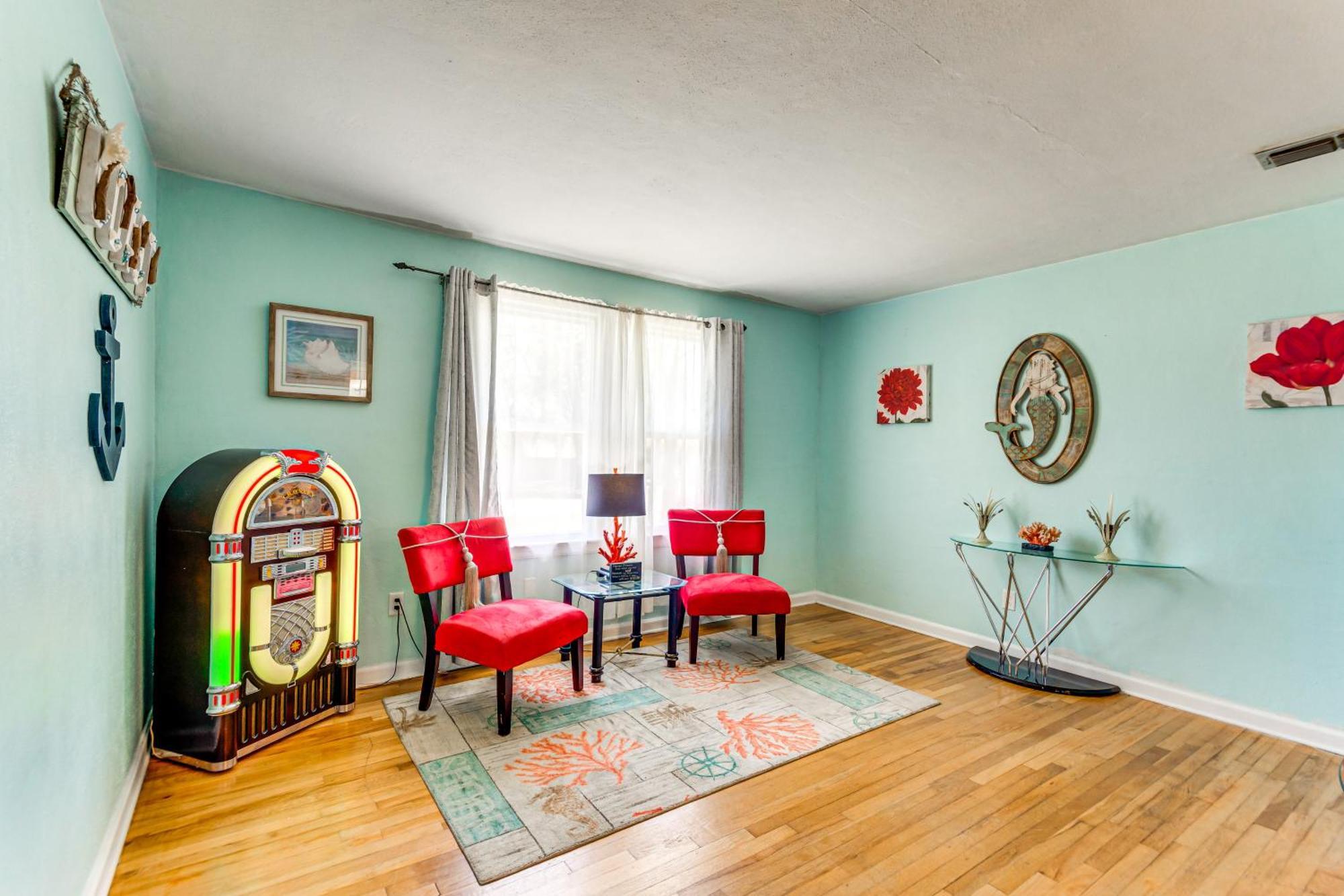 Fort Walton Coastal Retreat With Yard Walk To Beach Fort Walton Beach Exteriör bild