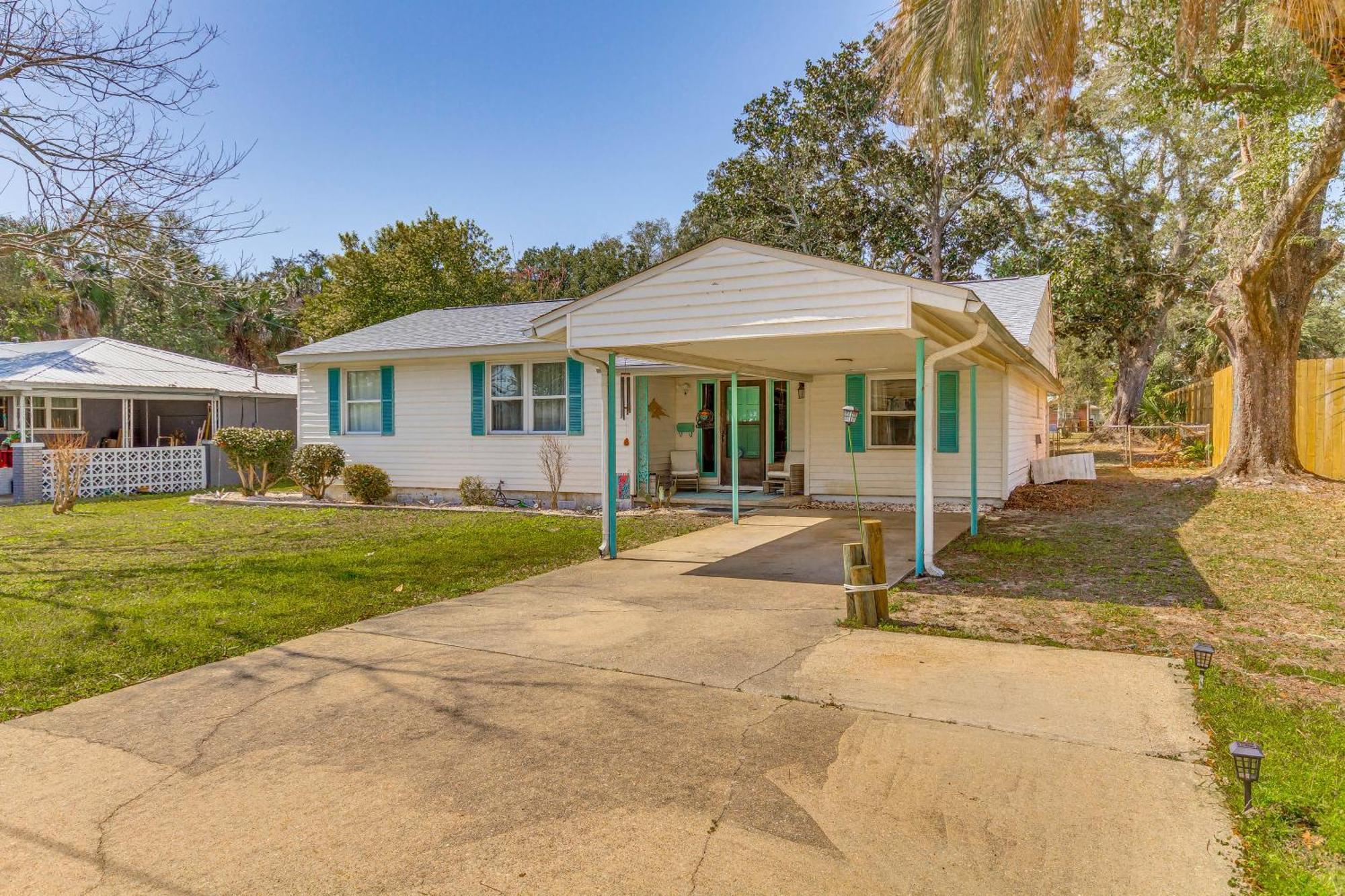 Fort Walton Coastal Retreat With Yard Walk To Beach Fort Walton Beach Exteriör bild